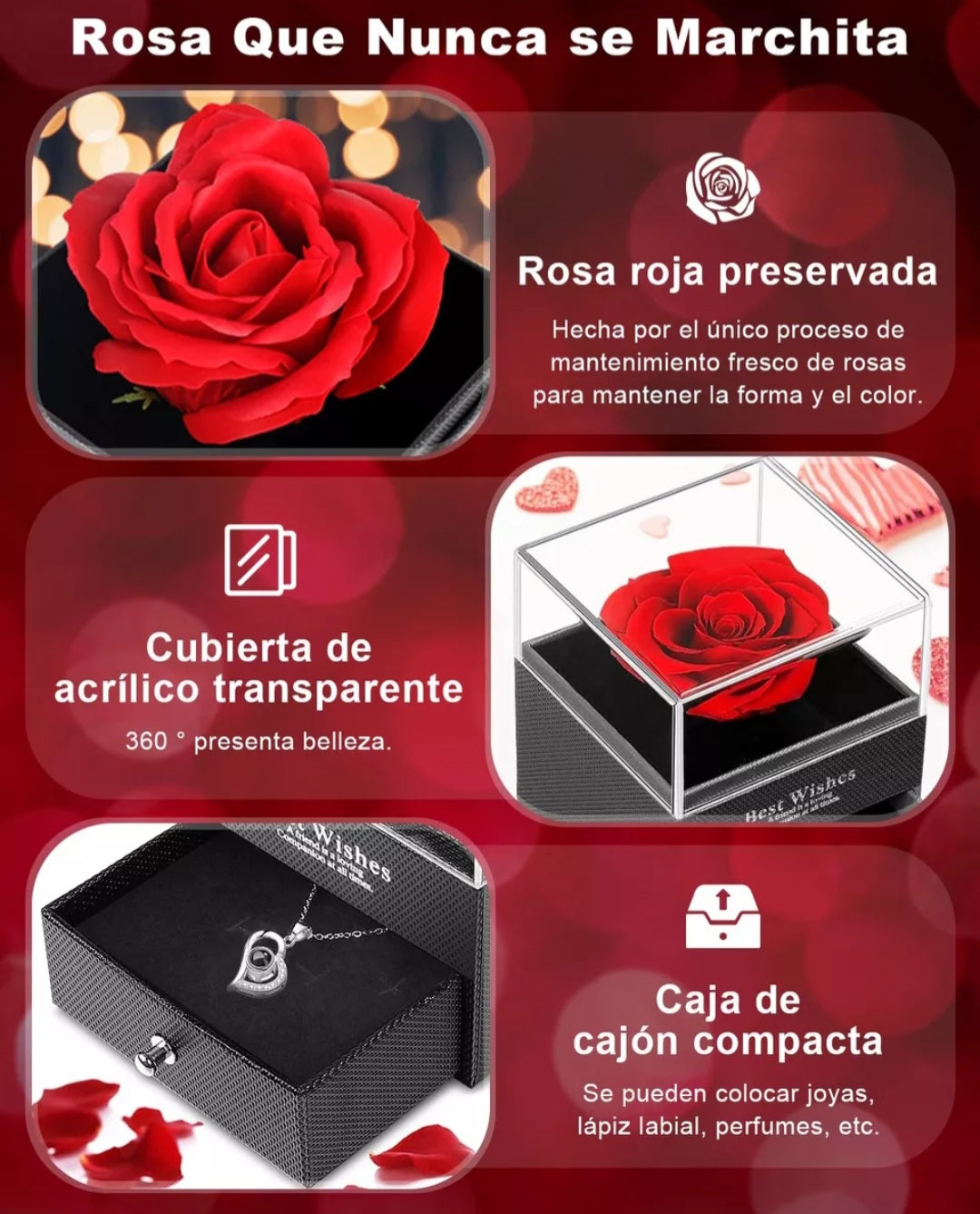 ❤️🌹Rosa de Amor Eterno❤️🌹