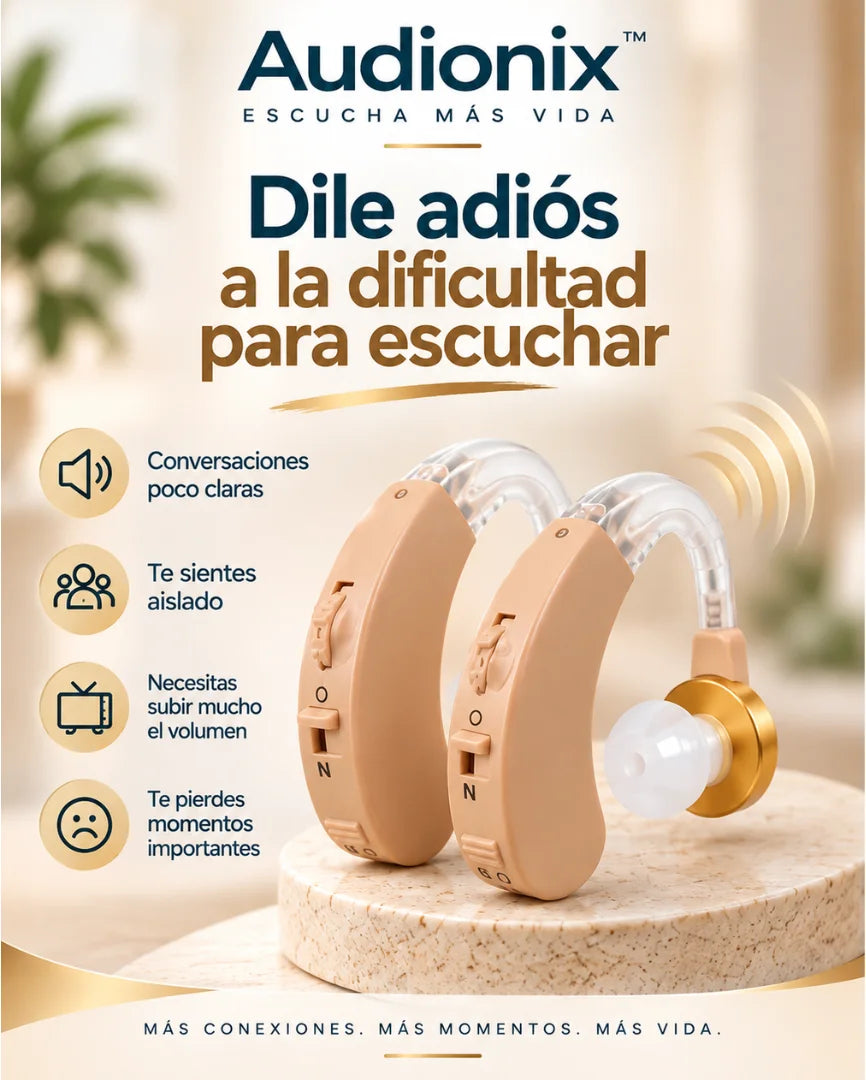 Audionix❤️Vuelve a estar presente en las conversaciones que más te importan.