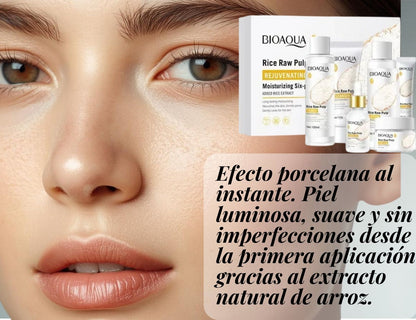 BioAqua Kit Rejuvenecedor Facial de 6 pzs✨