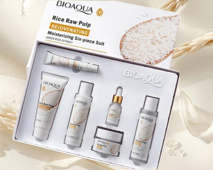 BioAqua Kit Rejuvenecedor Facial de 6 pzs✨