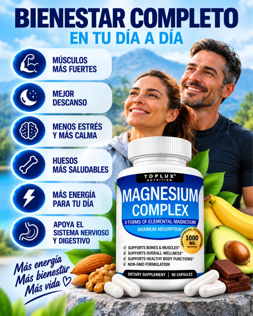 Suplemento Magnesio Complex💪