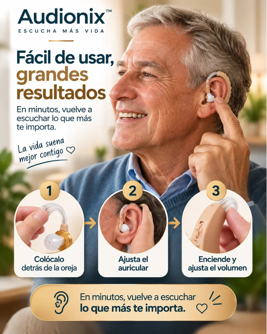 Audionix❤️Vuelve a estar presente en las conversaciones que más te importan.