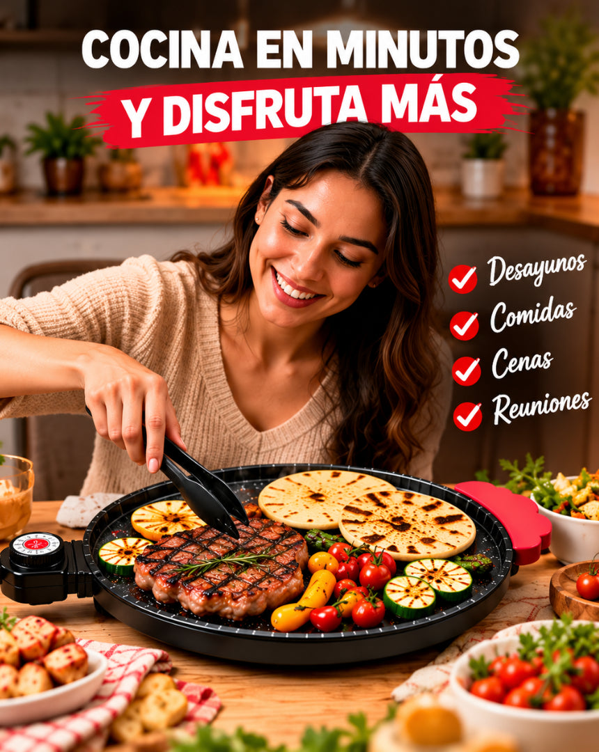 🍳GrillMaster🔥¡Más sabor, menos complicaciones!