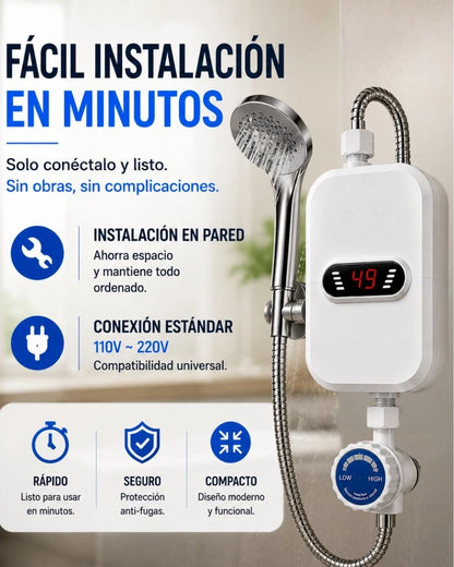 🚿ThermoShower Pro + Cojín de Baño para Exfoliación de REGALO