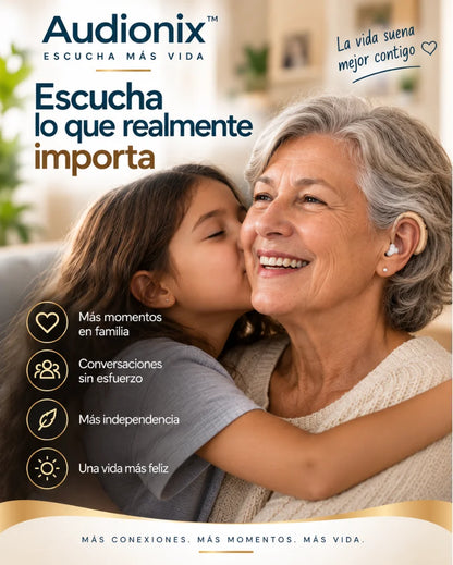 Audionix❤️Vuelve a estar presente en las conversaciones que más te importan.