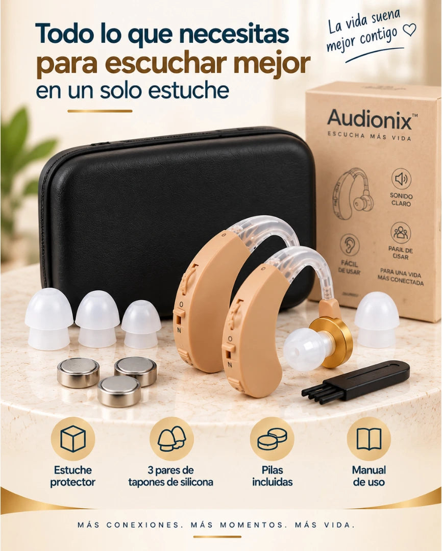 Audionix❤️Vuelve a estar presente en las conversaciones que más te importan.