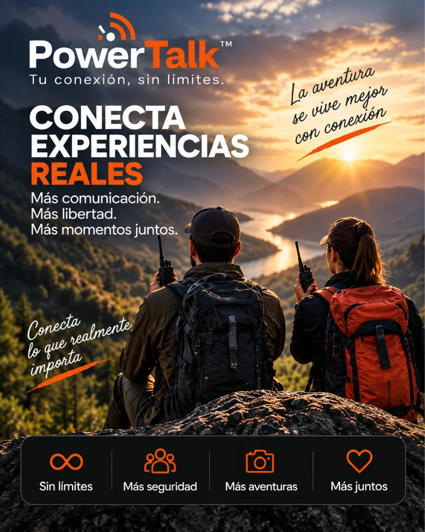 📡 PowerTalk™ 🔊 Tu conexión, sin límites.