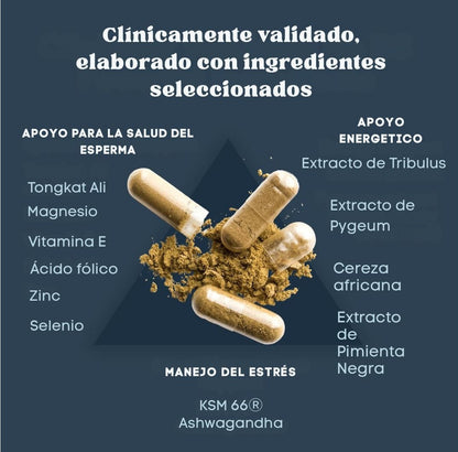 Conception For Him💪Apoyo Natural para la Fertilidad Masculina🧬