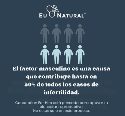 Conception For Him💪Apoyo Natural para la Fertilidad Masculina🧬