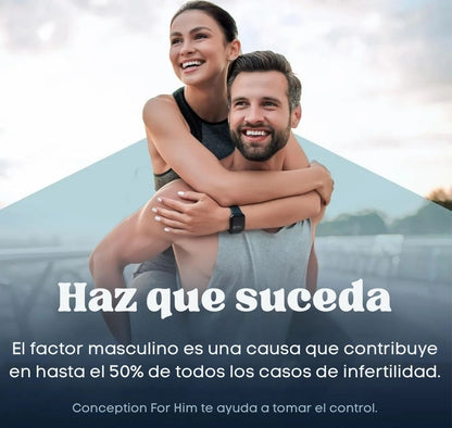 Conception For Him💪Apoyo Natural para la Fertilidad Masculina🧬