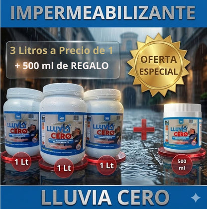 LluviaCero 3x1+500 ml gratis☔