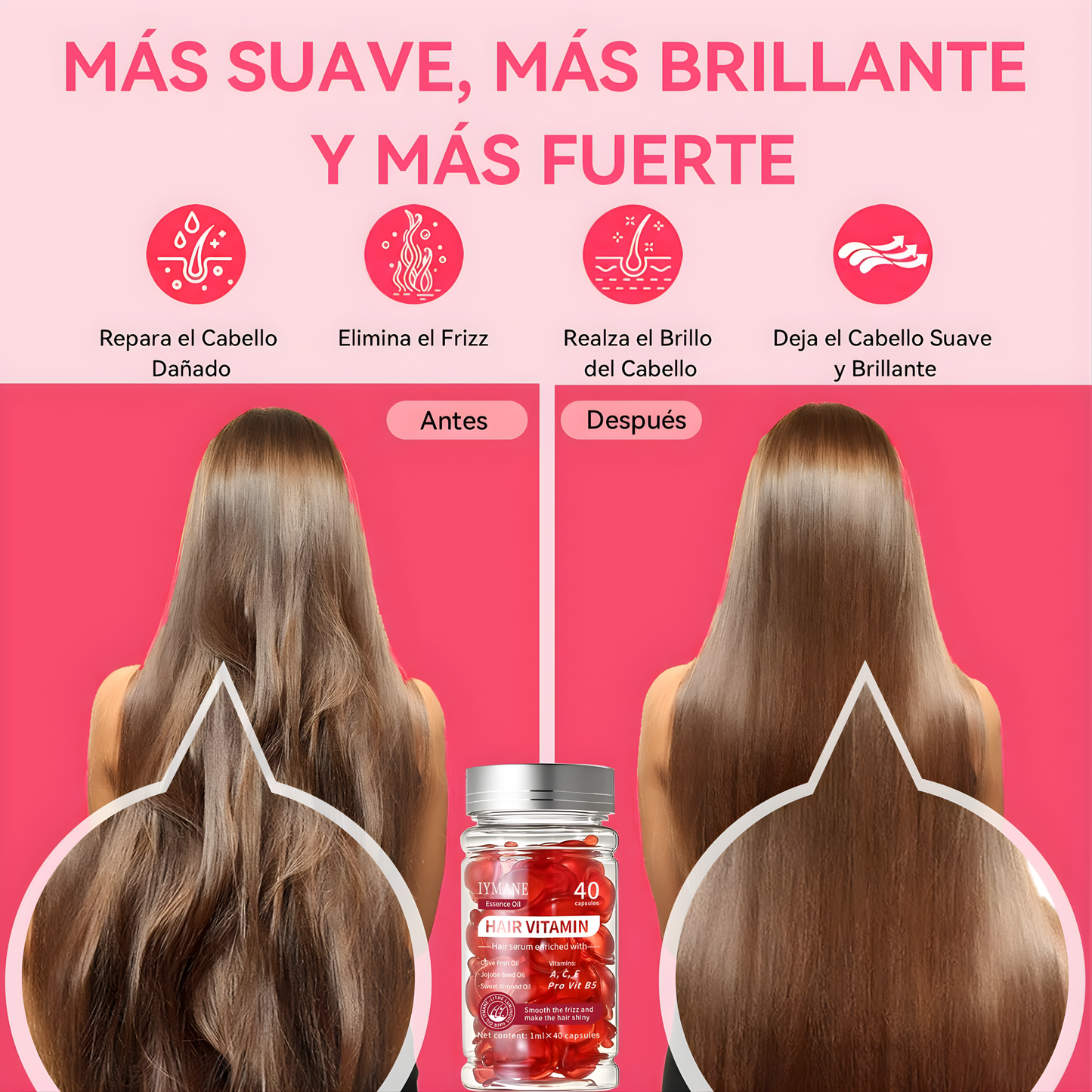 ✨GlowCaps 3x1- Tratamiento intensivo de reparación capilar💇‍♀️
