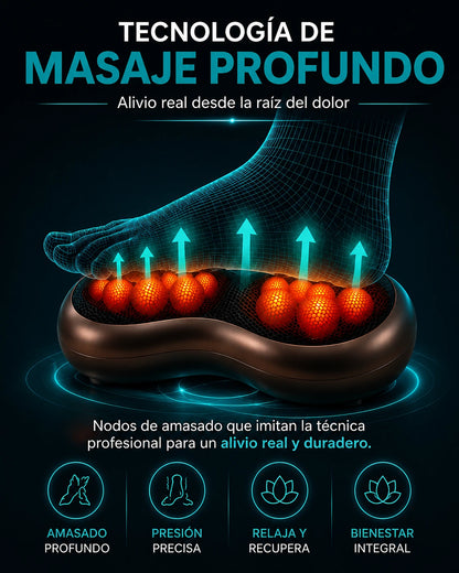 👣 PlantaRelief™ Masajeador Terapéutico para Fascitis Plantar y Dolor de Pies + Plantillas Ortopédicas REGALO