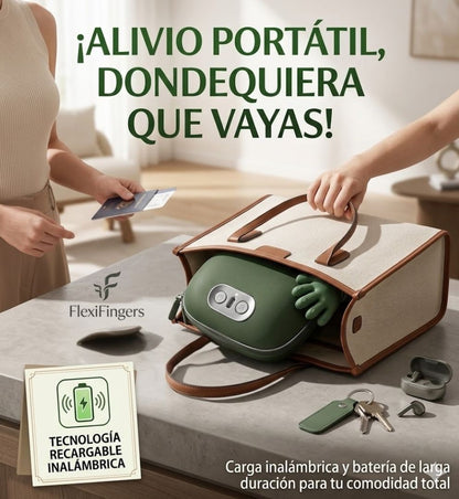 FlexiFingers™ Pro – Masajeador 4D con efecto manos reales✋